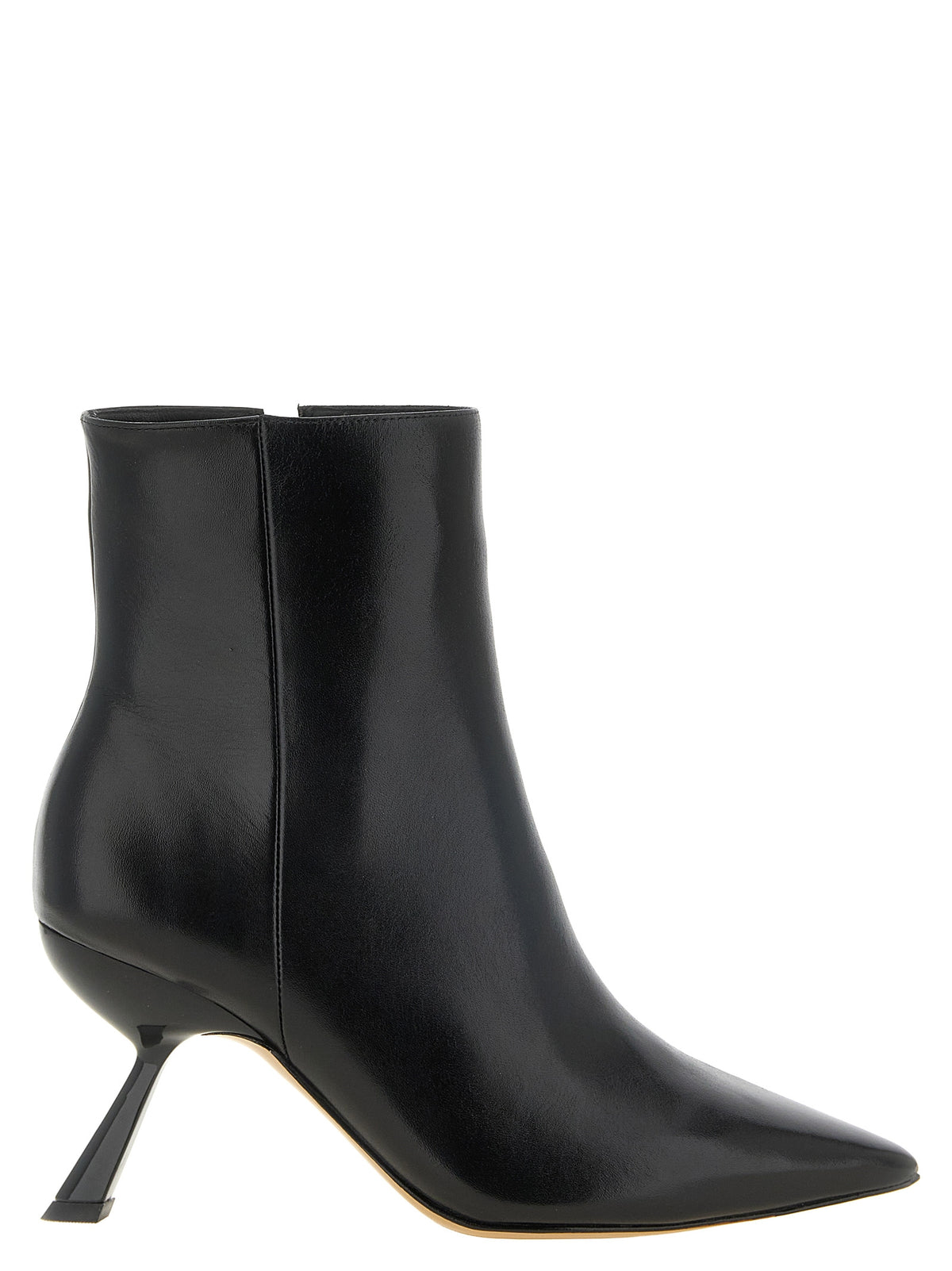 Alexandre Birman Schwarze Stiefeletten aus Kalbsleder
