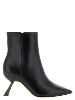 Alexandre Birman Schwarze Stiefeletten aus Kalbsleder