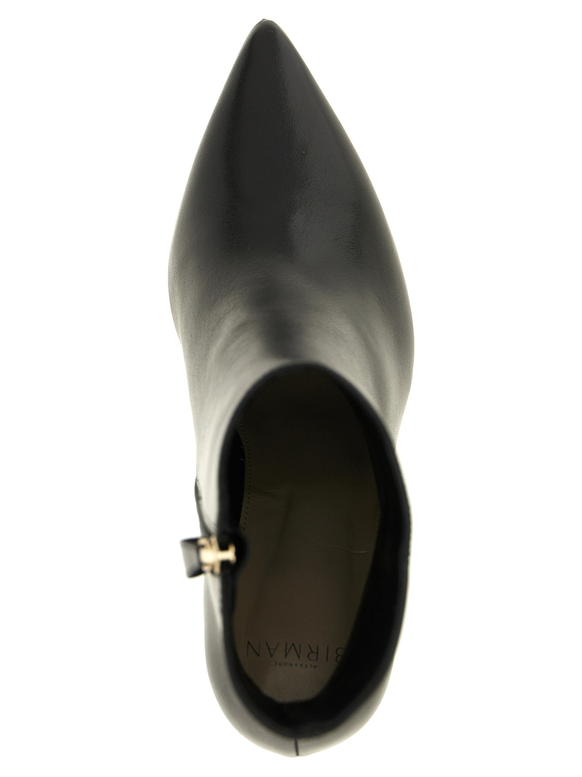Alexandre Birman Schwarze Stiefeletten aus Kalbsleder