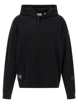 MONCLER GENIUS Schwarzer Baumwoll-Sweatshirt