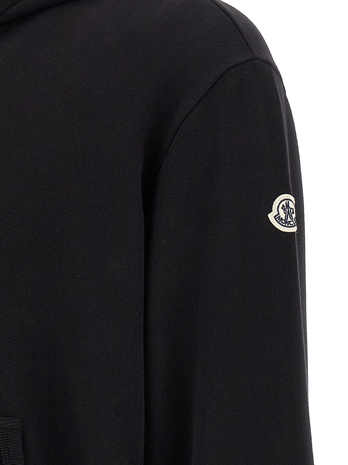 MONCLER GENIUS Schwarzer Baumwoll-Sweatshirt