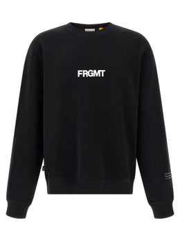 MONCLER GENIUS Schwarzer Baumwoll-Sweatshirt