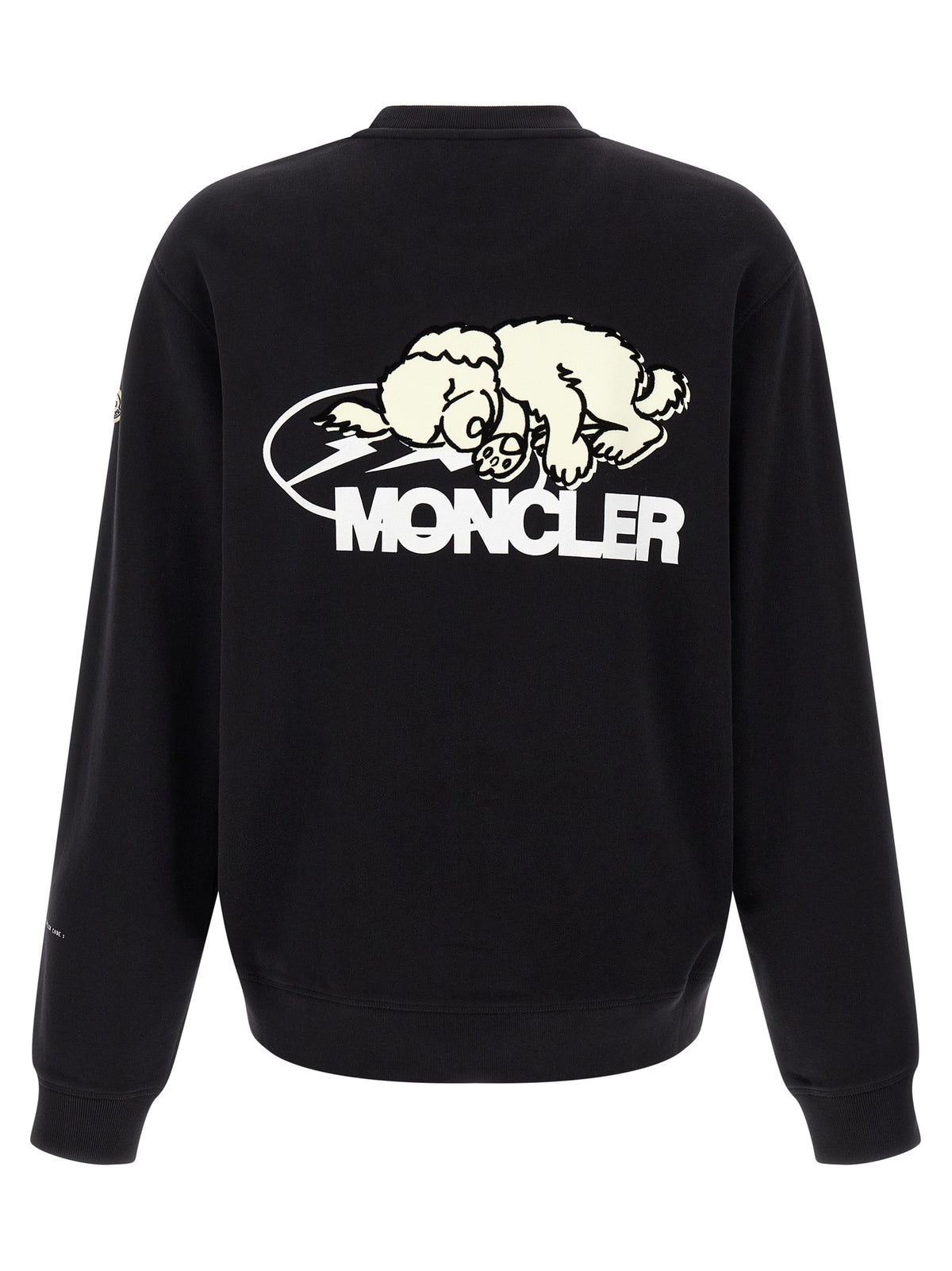 MONCLER GENIUS Schwarzer Baumwoll-Sweatshirt