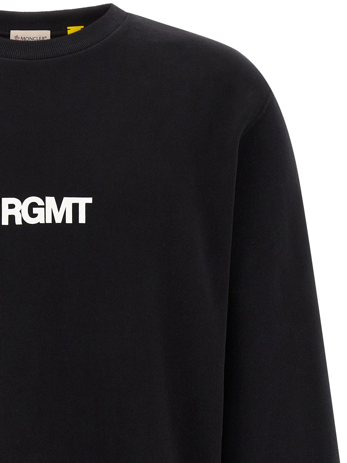 MONCLER GENIUS Schwarzer Baumwoll-Sweatshirt