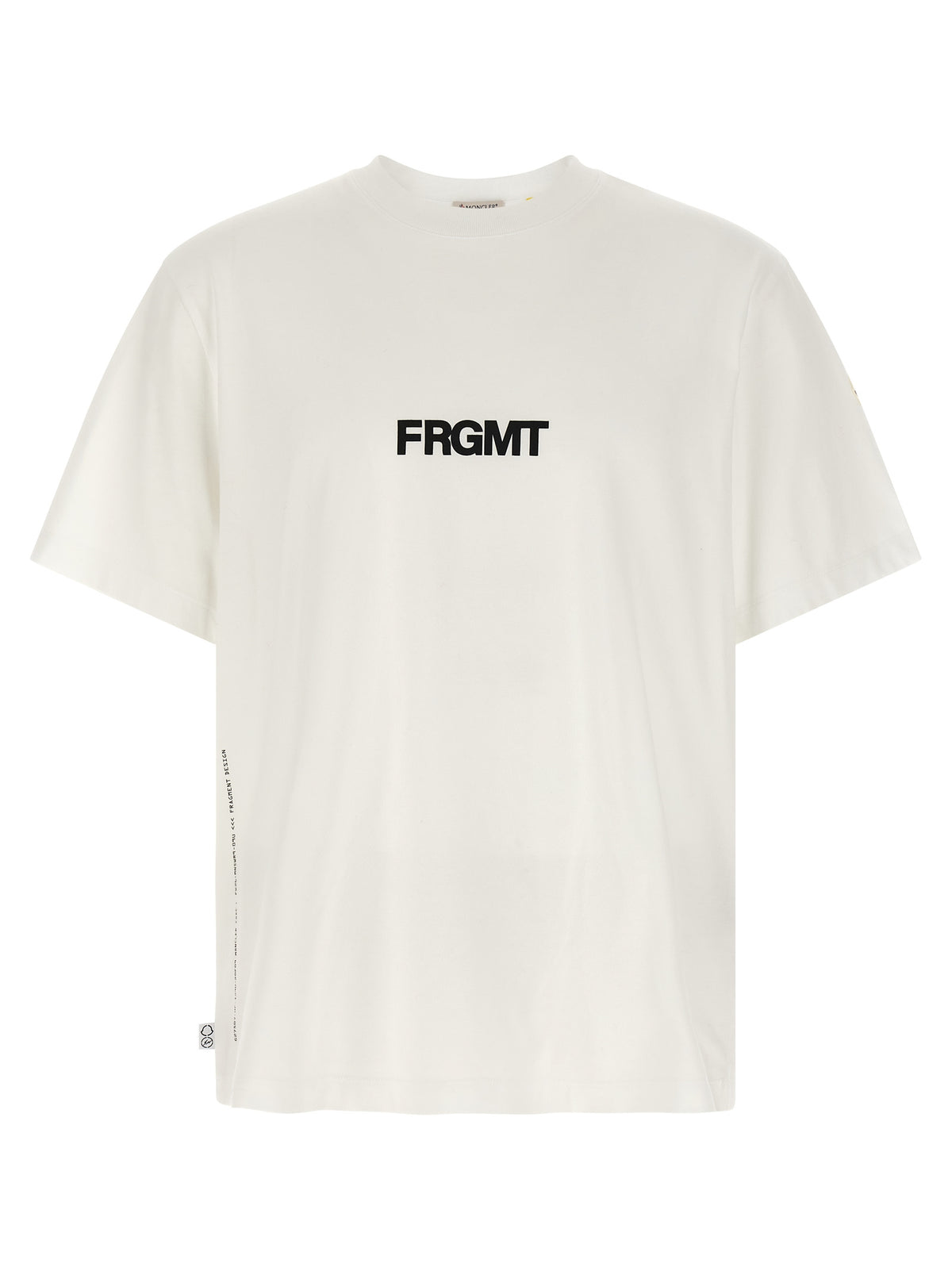 MONCLER GENIUS Weißes Baumwoll-T-Shirt