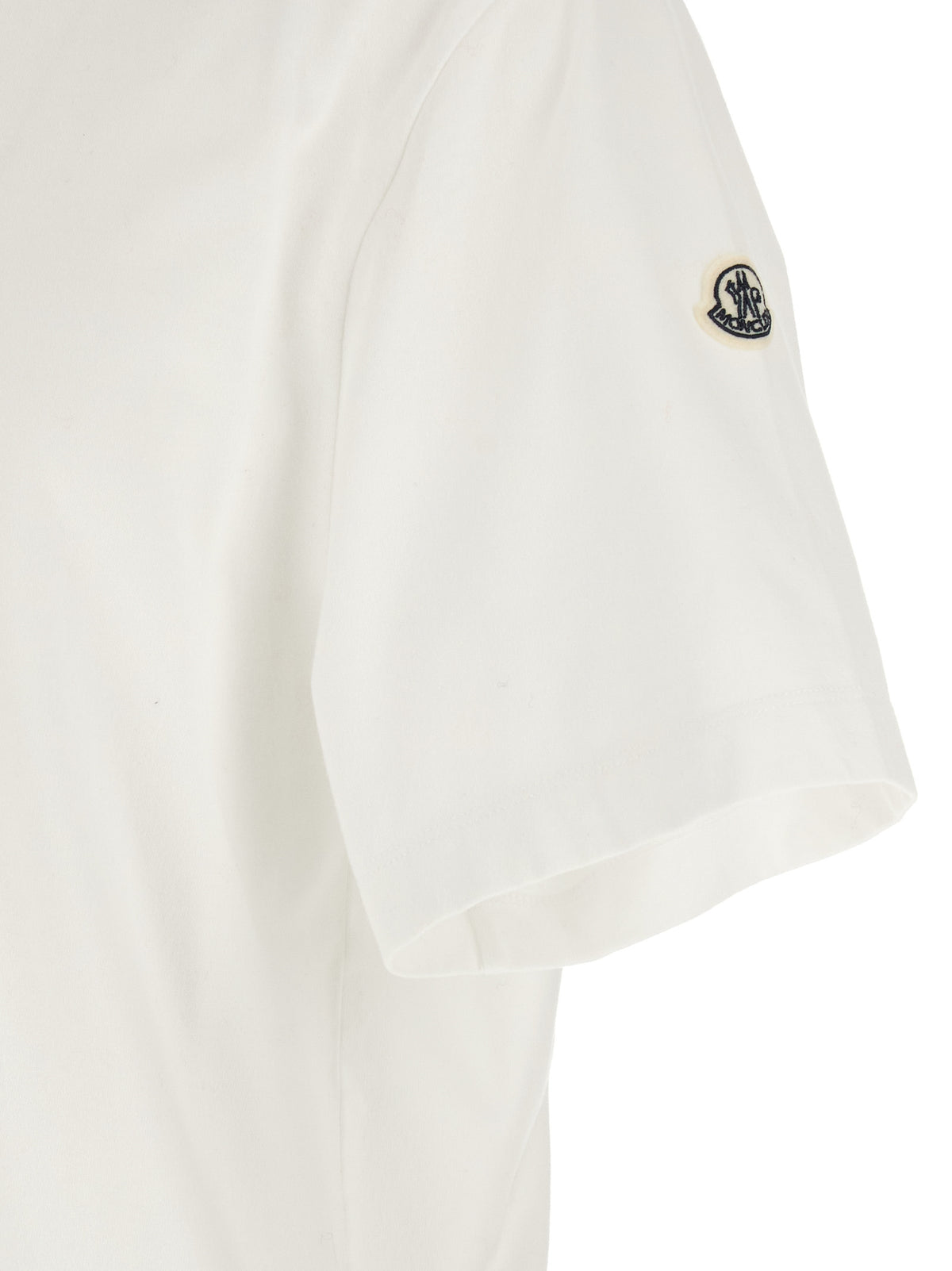MONCLER GENIUS Weißes Baumwoll-T-Shirt