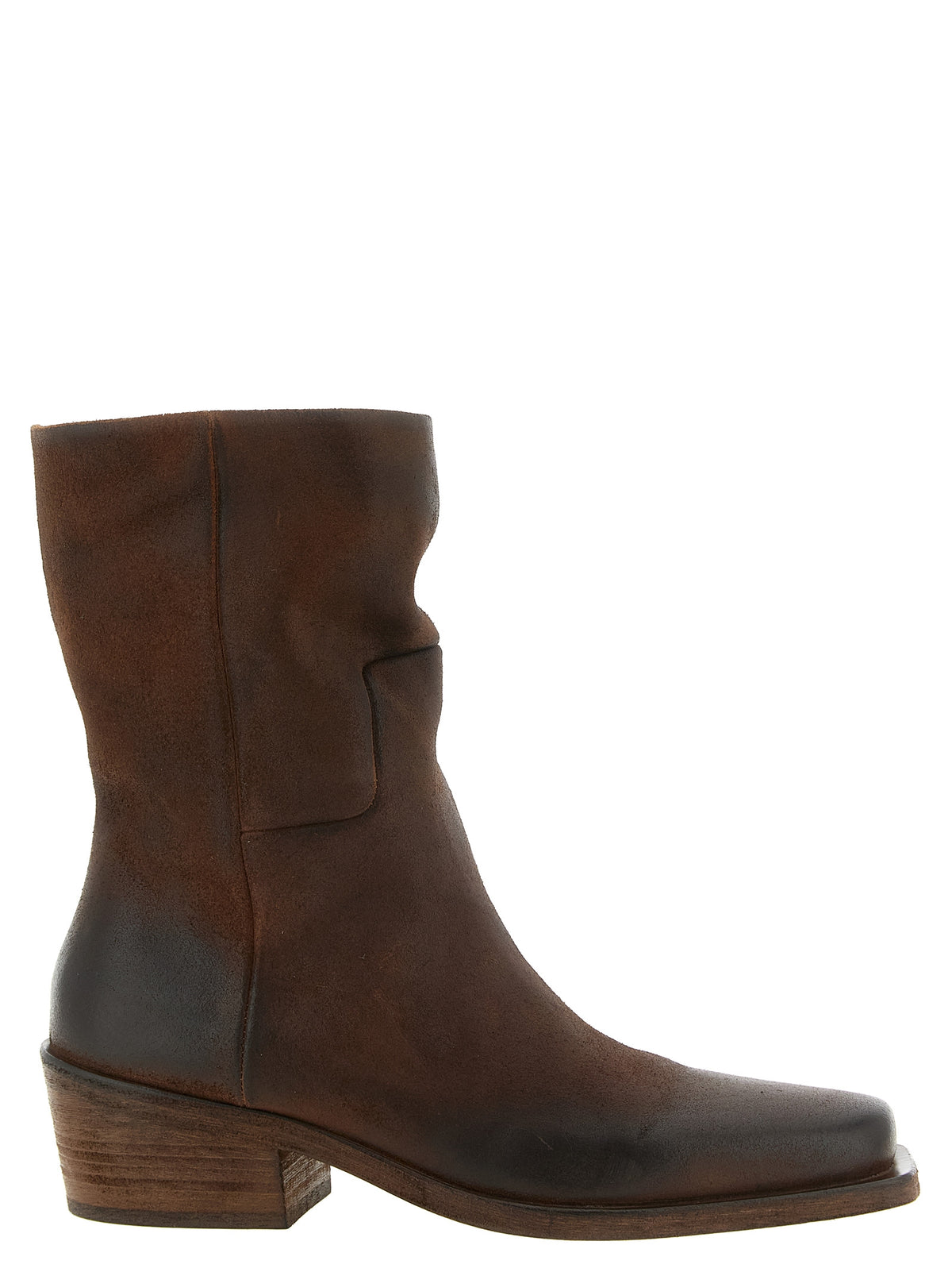 Marsell Chelsea Boots aus braunem Kalbsleder