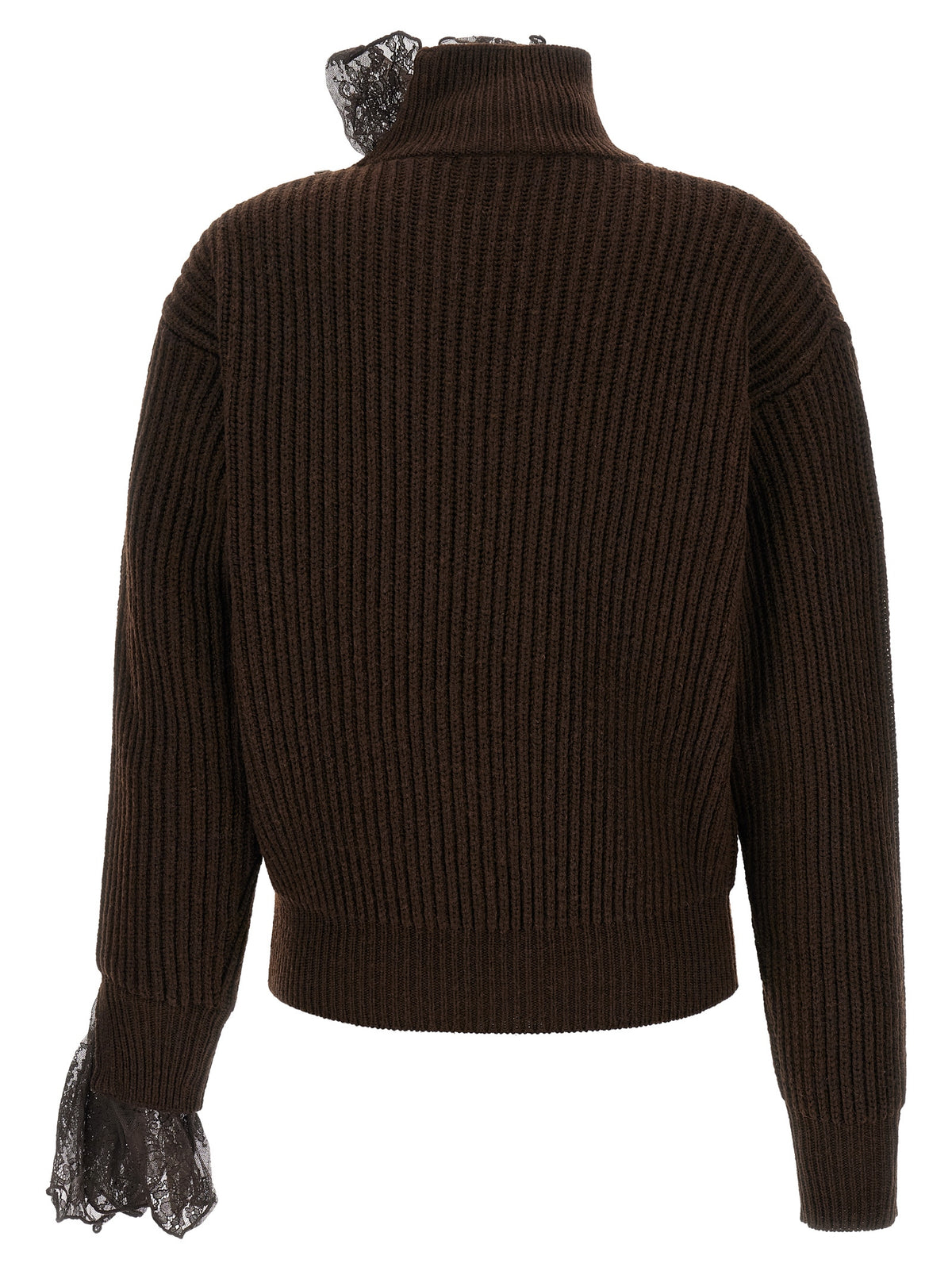 Giuseppe Di Morabito Brauner Cardigan aus reiner Schurwolle
