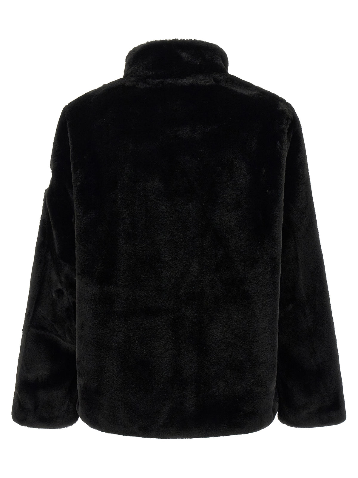 Tatras Schwarze Polyester-Jacke in voller Länge