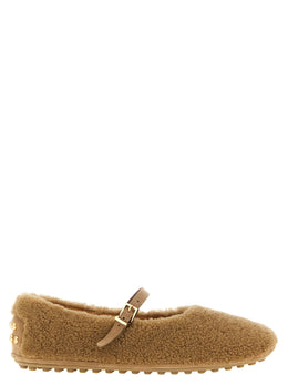 Tod's Beige Lammleder Ballerinas