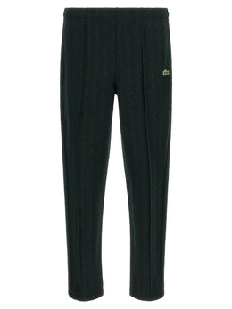 Lacoste Zweifarbige Polyester-Freizeithose
