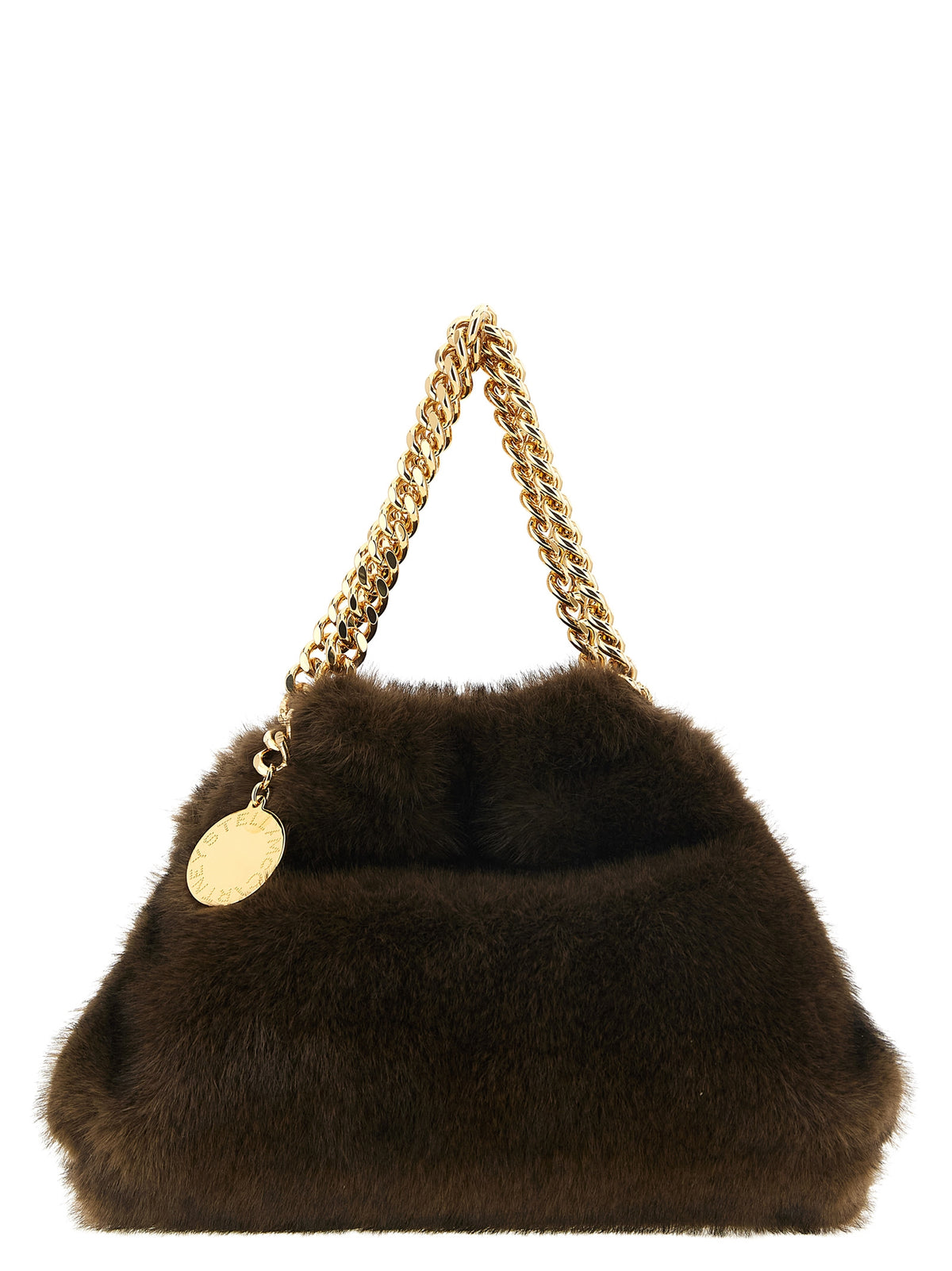 Stella McCartney Braune Handtasche aus Polyester