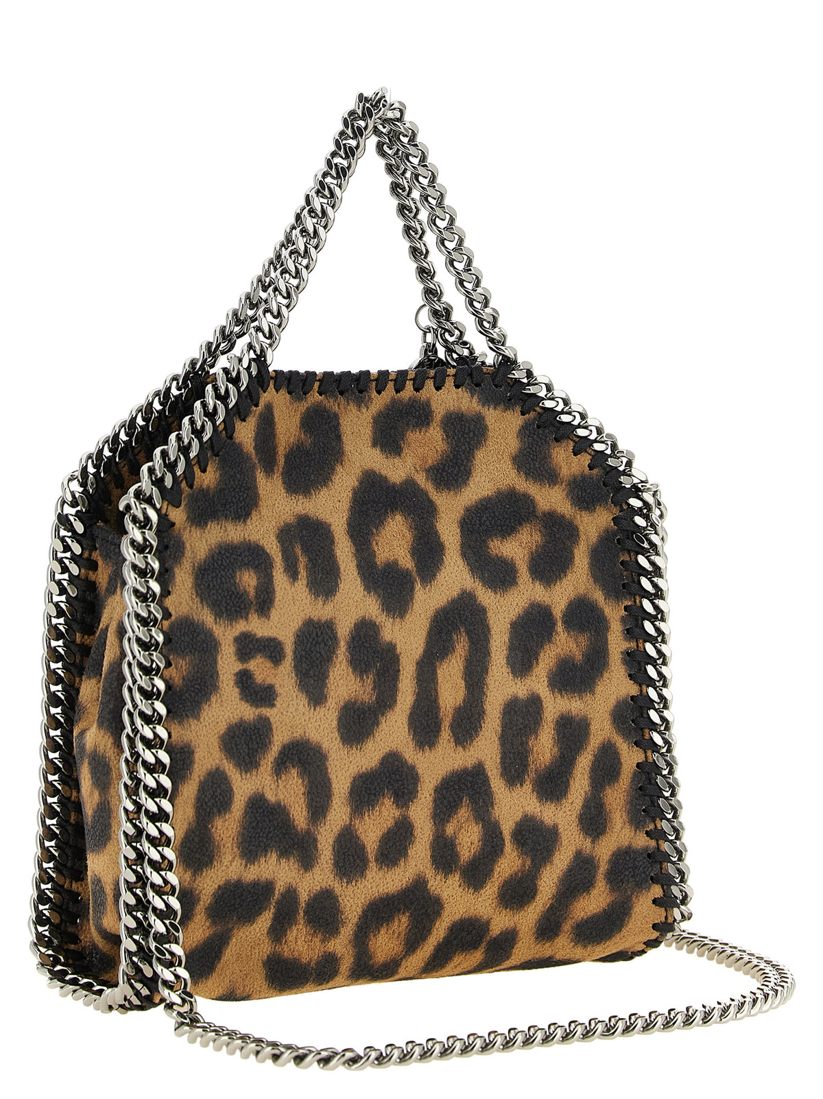 Stella McCartney Braune Handtasche aus Polyester