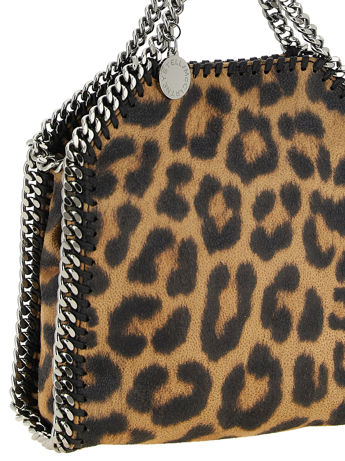 Stella McCartney Braune Handtasche aus Polyester