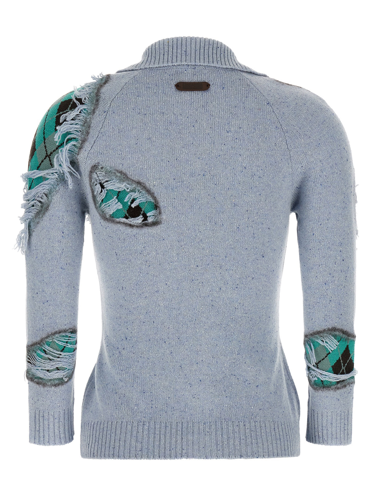 Moschino Blauer Wollcardigan