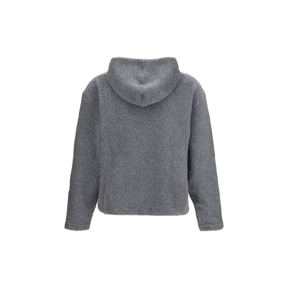 Sunflower Grauer Woll-Kapuzenpullover Oves Aries