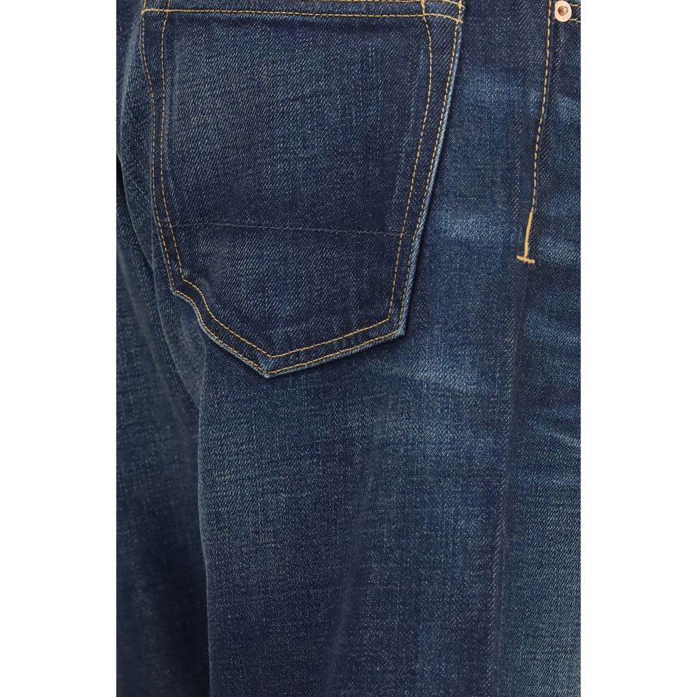 Tom Ford Blaue Jeans aus Baumwolle im geraden Schnitt