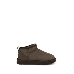 UGG Braune Wildleder-Ankle Boots