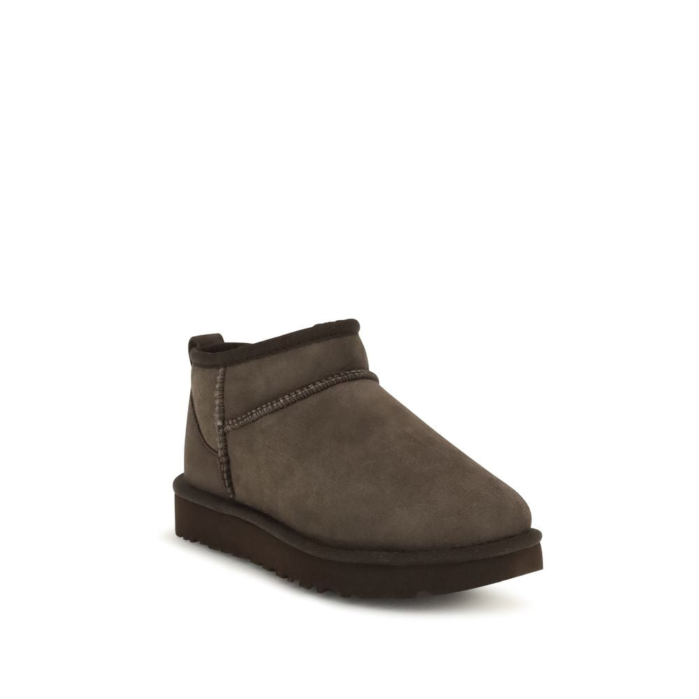 UGG Braune Wildleder-Ankle Boots