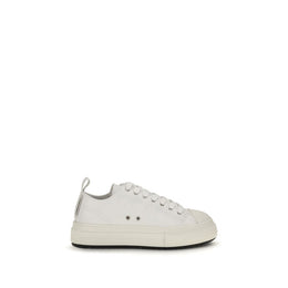 Dsquared² Weiße Plateau-Sneaker aus Polyethylen
