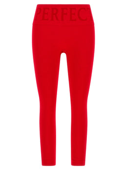 PERFECT MOMENT Rote Modal-Leggings