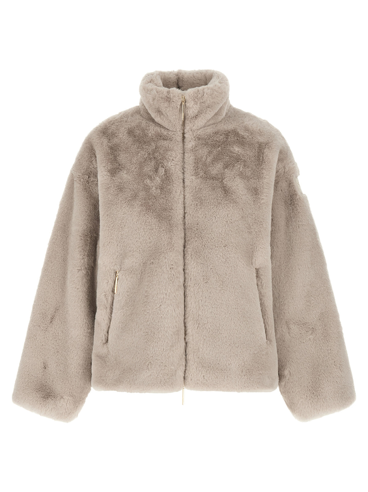 Tatras Graue Polyester-Jacke in voller Länge
