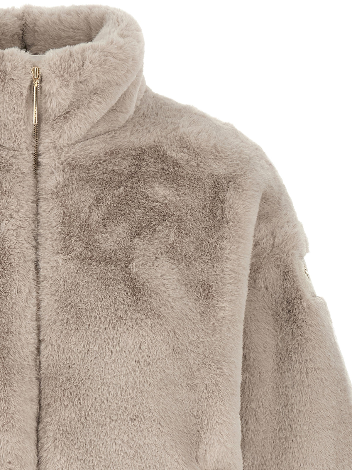 Tatras Graue Polyester-Jacke in voller Länge