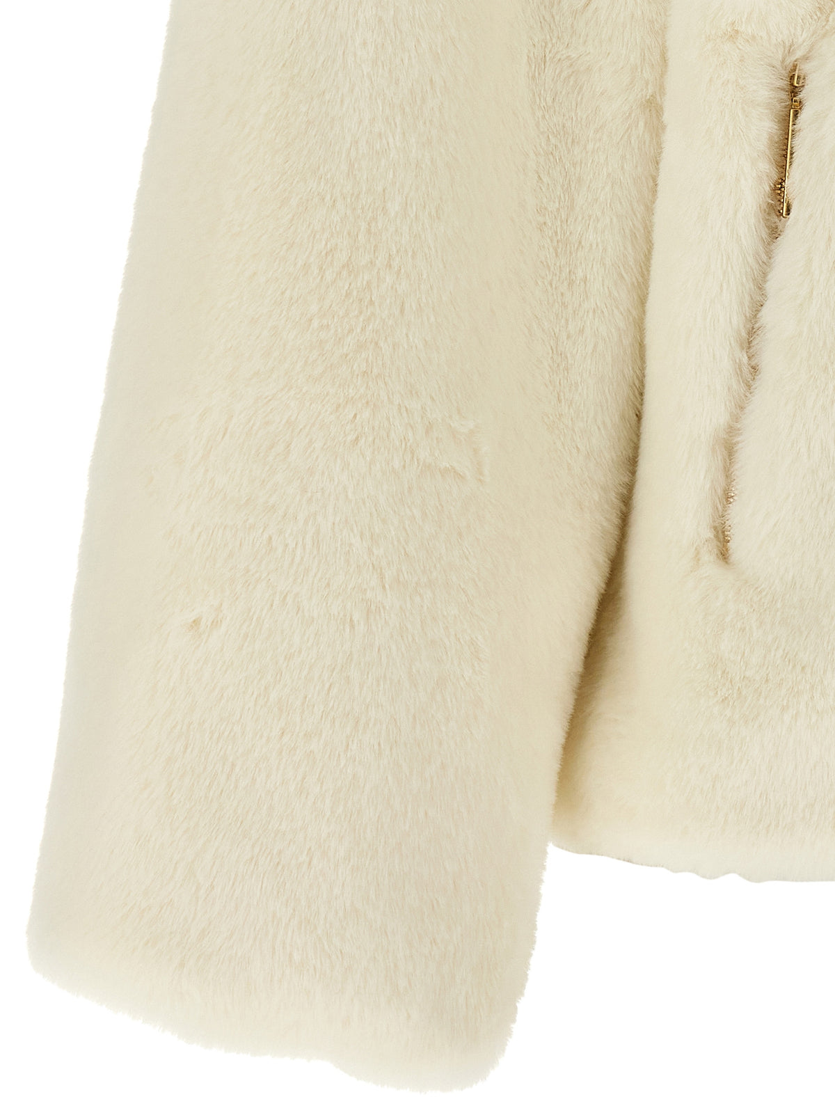 Tatras Weiße Polyester-Jacke in voller Länge