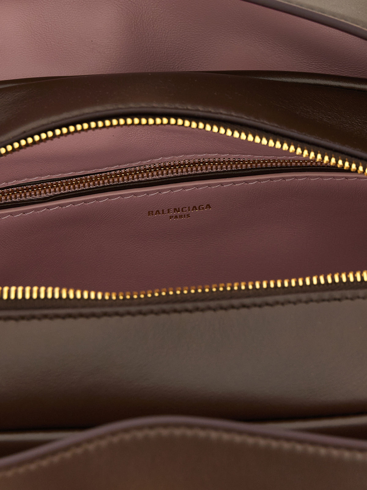 Balenciaga Braune Lammleder-Handtasche
