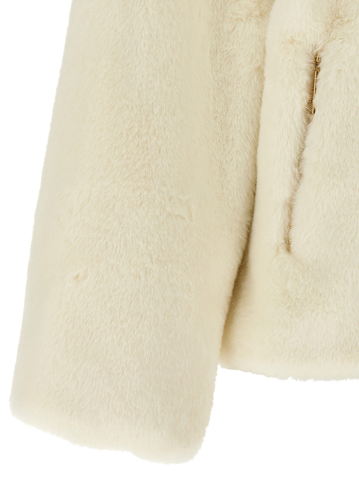 Tatras Weiße Polyester-Jacke in voller Länge