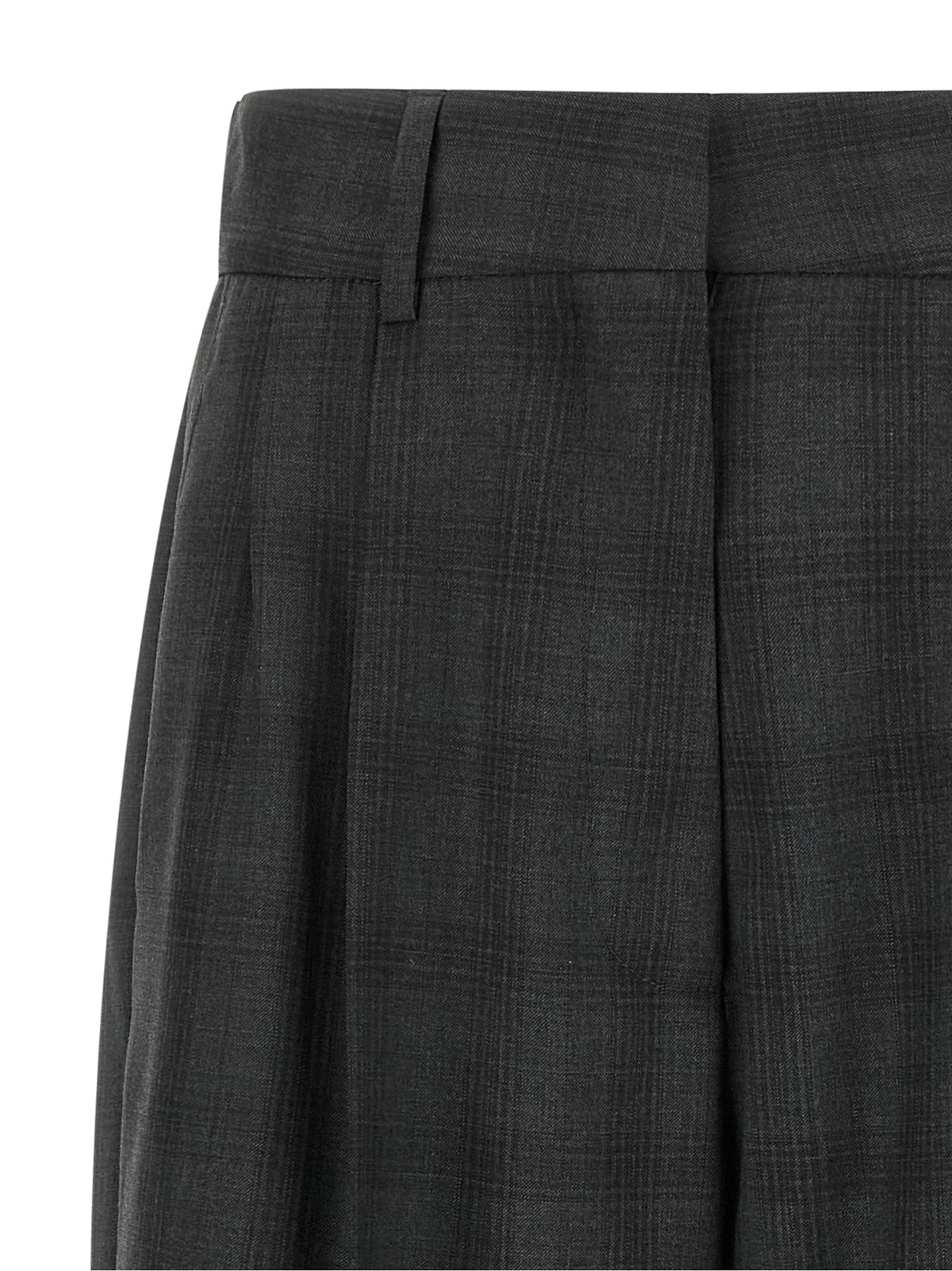 Blazé Milano Graue Hose aus reiner Schurwolle