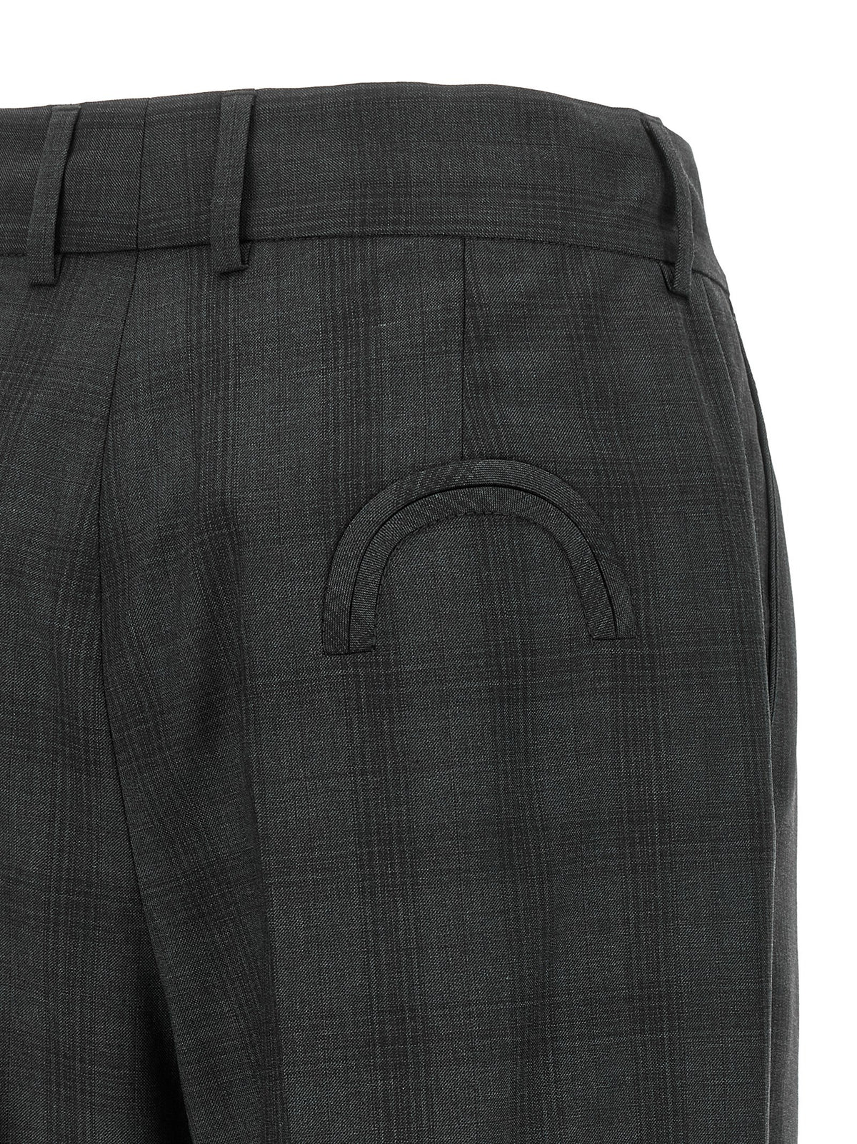 Blazé Milano Graue Hose aus reiner Schurwolle