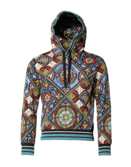 Dolce & Gabbana Kapuzenpullover mit mehrfarbigem Print