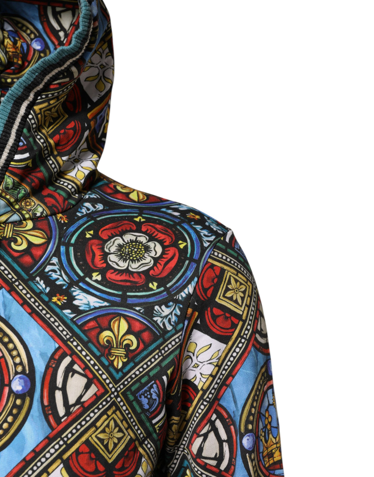 Dolce & Gabbana Kapuzenpullover mit mehrfarbigem Print