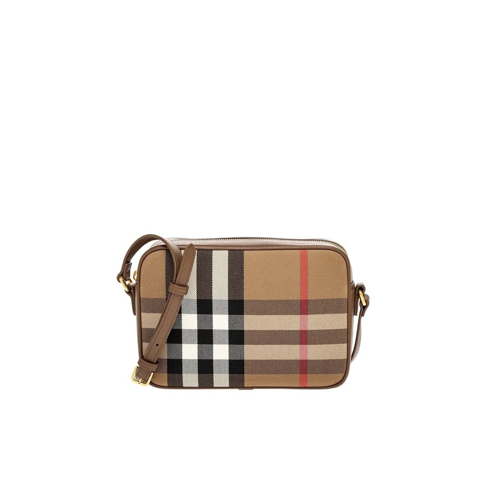 Burberry Braune Leder Schultertasche