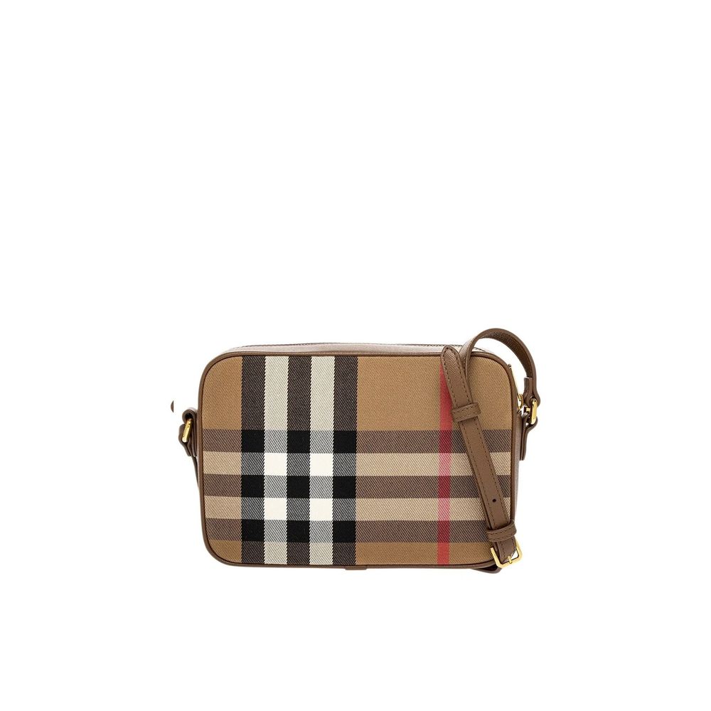 Burberry Braune Leder Schultertasche