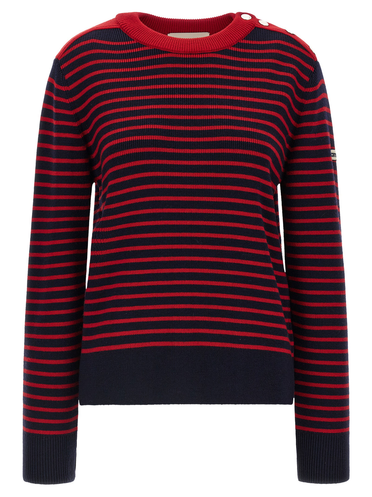 Ami Paris Blauer Wollcardigan