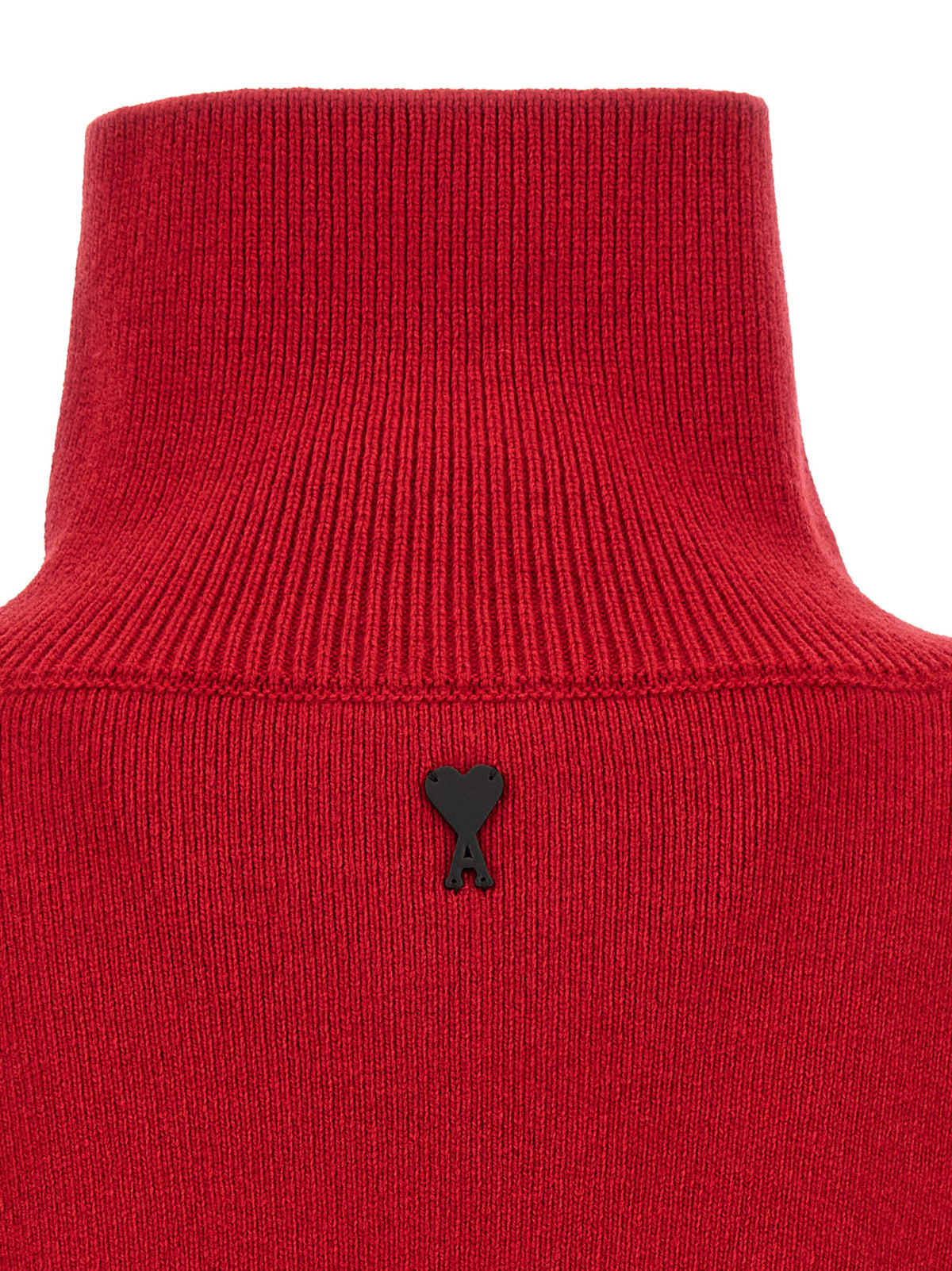 Ami Paris Roter Wollcardigan
