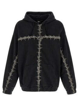 Vans Schwarzer Baumwoll-Sweatshirt