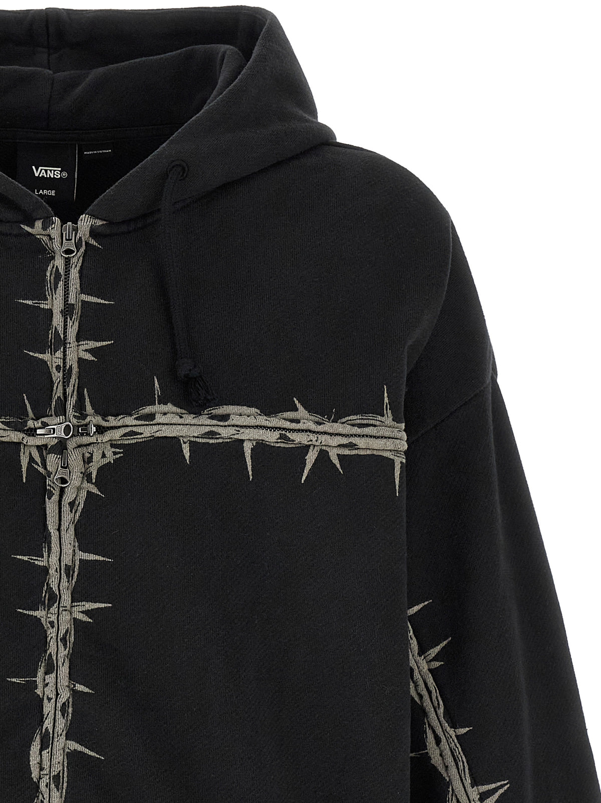 Vans Schwarzer Baumwoll-Sweatshirt