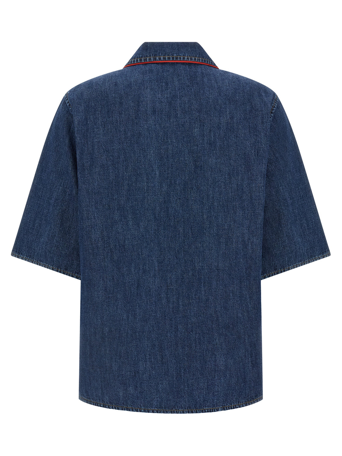 Valentino Garavani Blaue Baumwollbluse