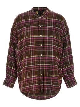 R13 Mehrfarbige Baumwollbluse