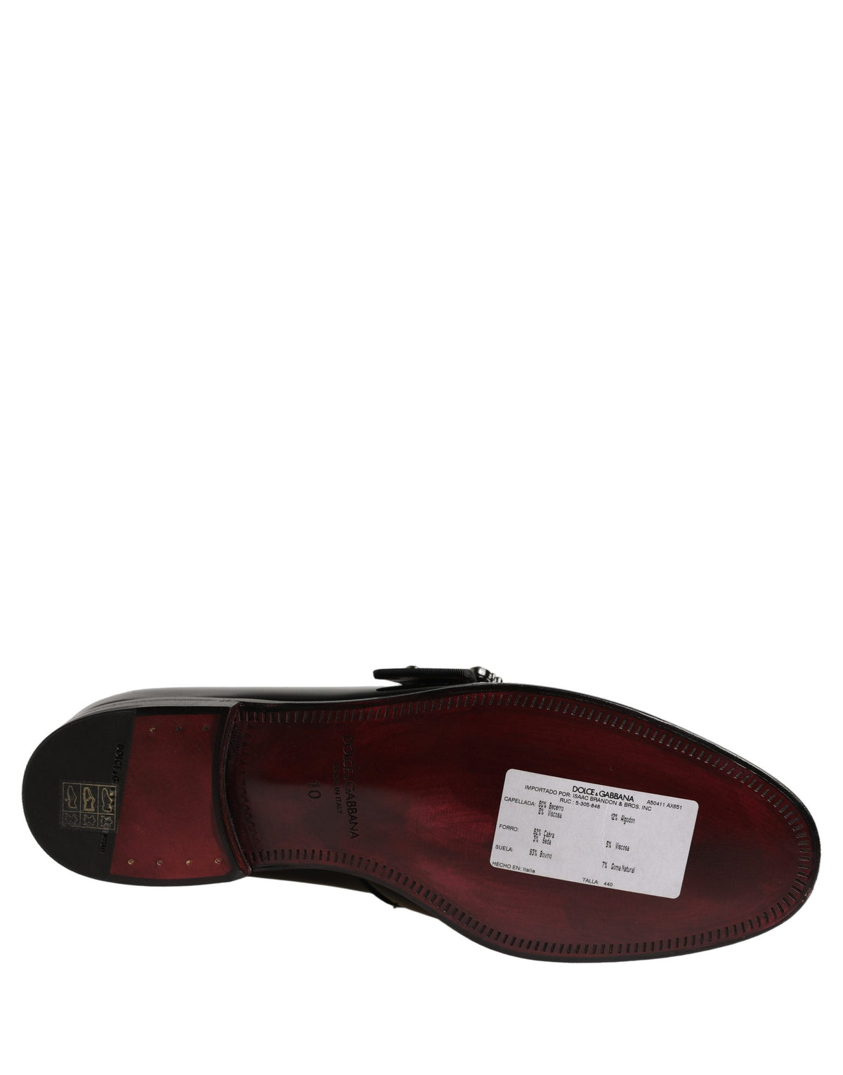 Dolce & Gabbana Schwarze Herren-Loafer aus Lackleder