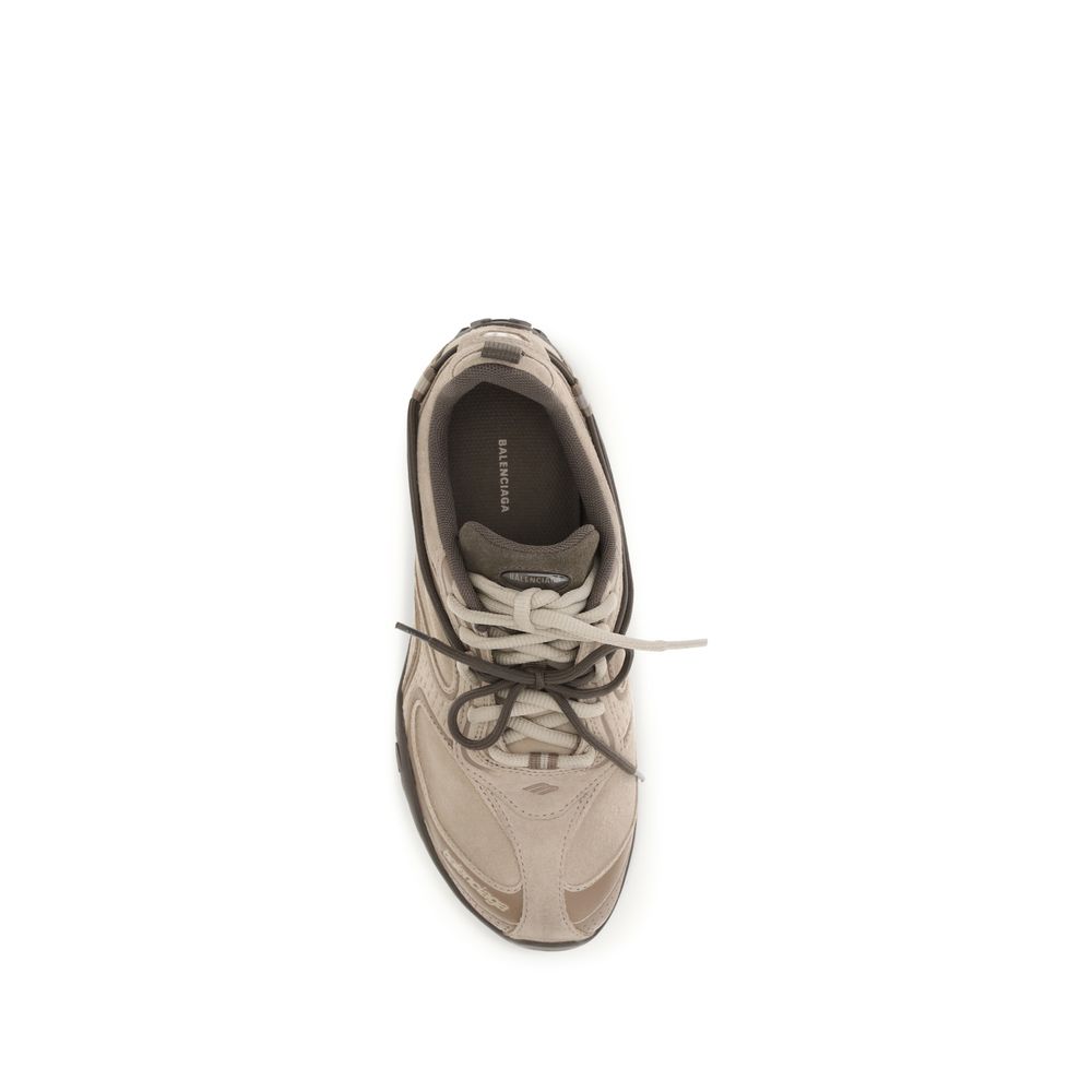 Balenciaga Beige Wildleder-Sneaker