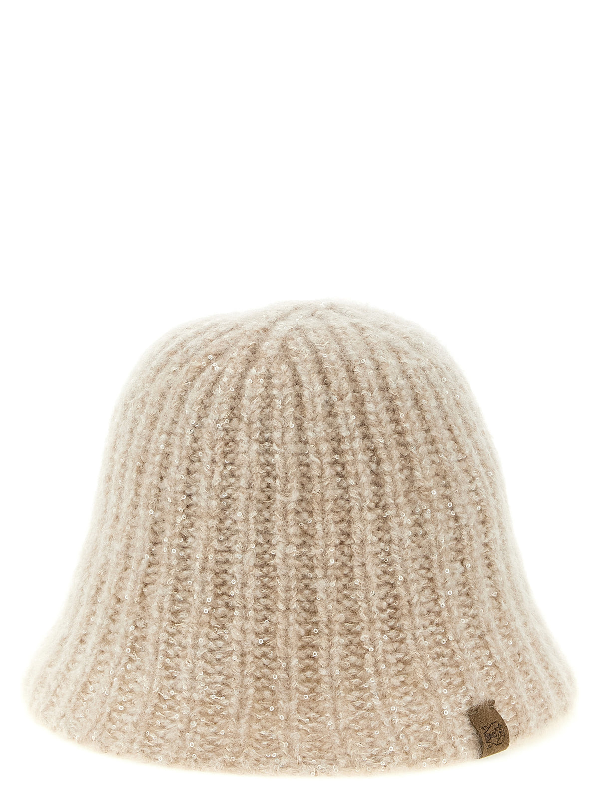 Brunello Cucinelli Beige Kaschmir Eimerhut