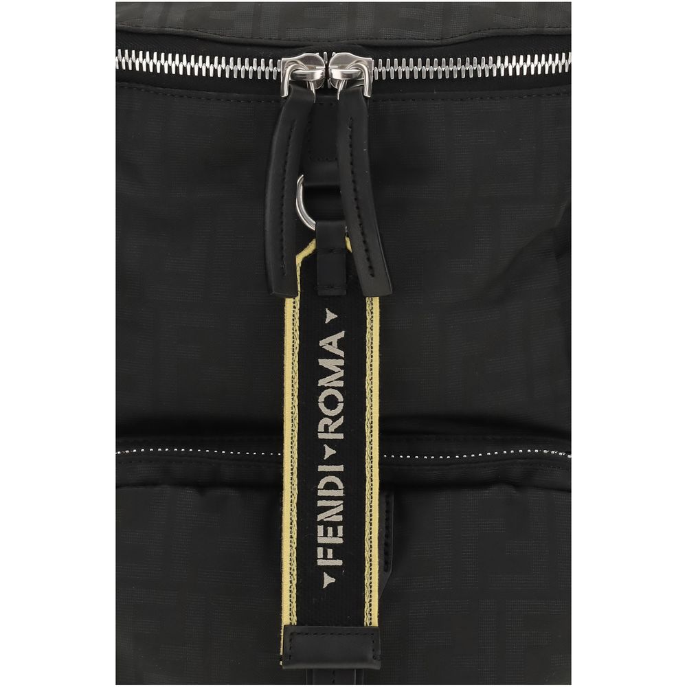 Fendi Schwarzer Rucksack aus Polyester