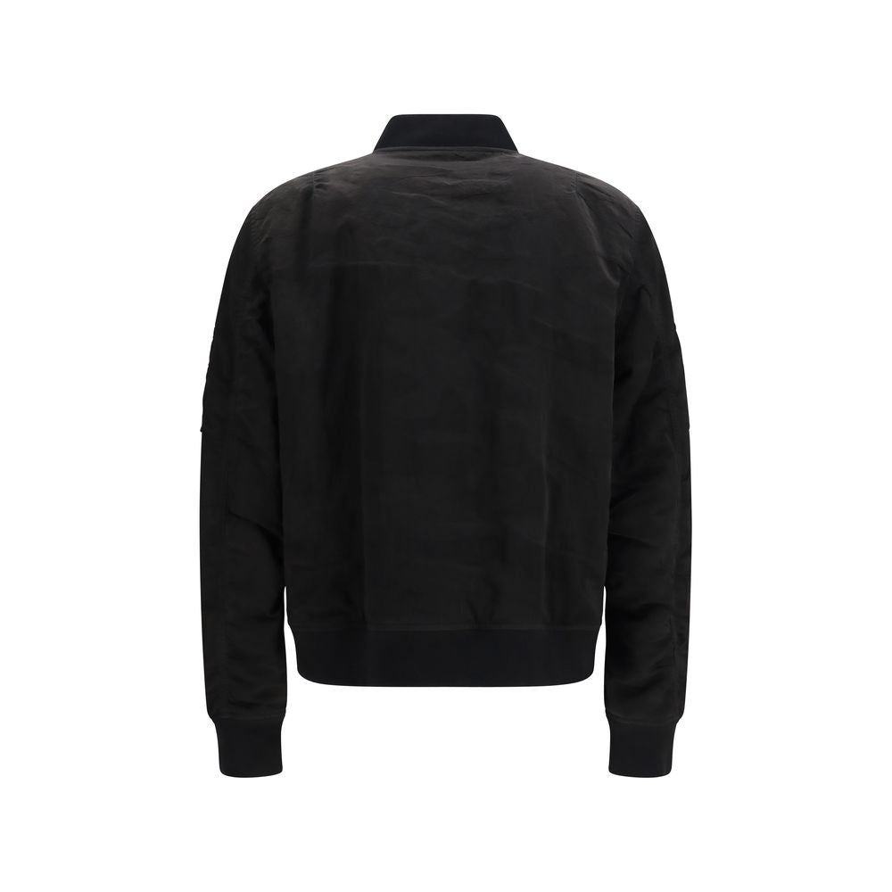 Fendi Schwarzer Bomber aus Polyamid