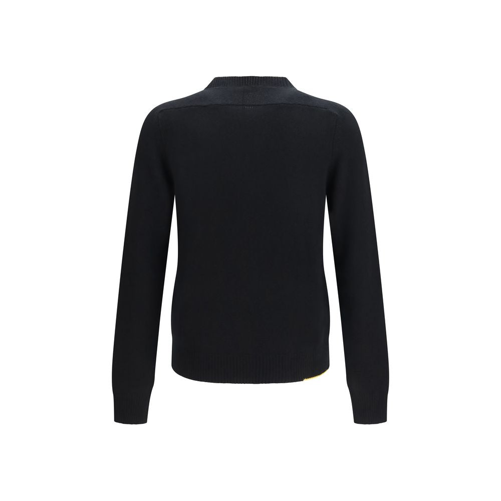 Fendi Schwarzer Kaschmirpullover