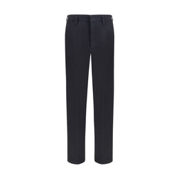 Prada Blaue Baumwoll-Freizeithose