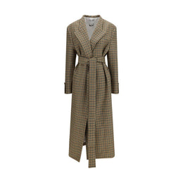SA SU PHI Beige Wollmantel Oves Aries